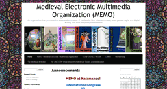 Desktop Screenshot of medievalelectronicmultimedia.org