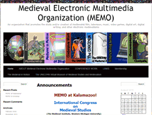 Tablet Screenshot of medievalelectronicmultimedia.org